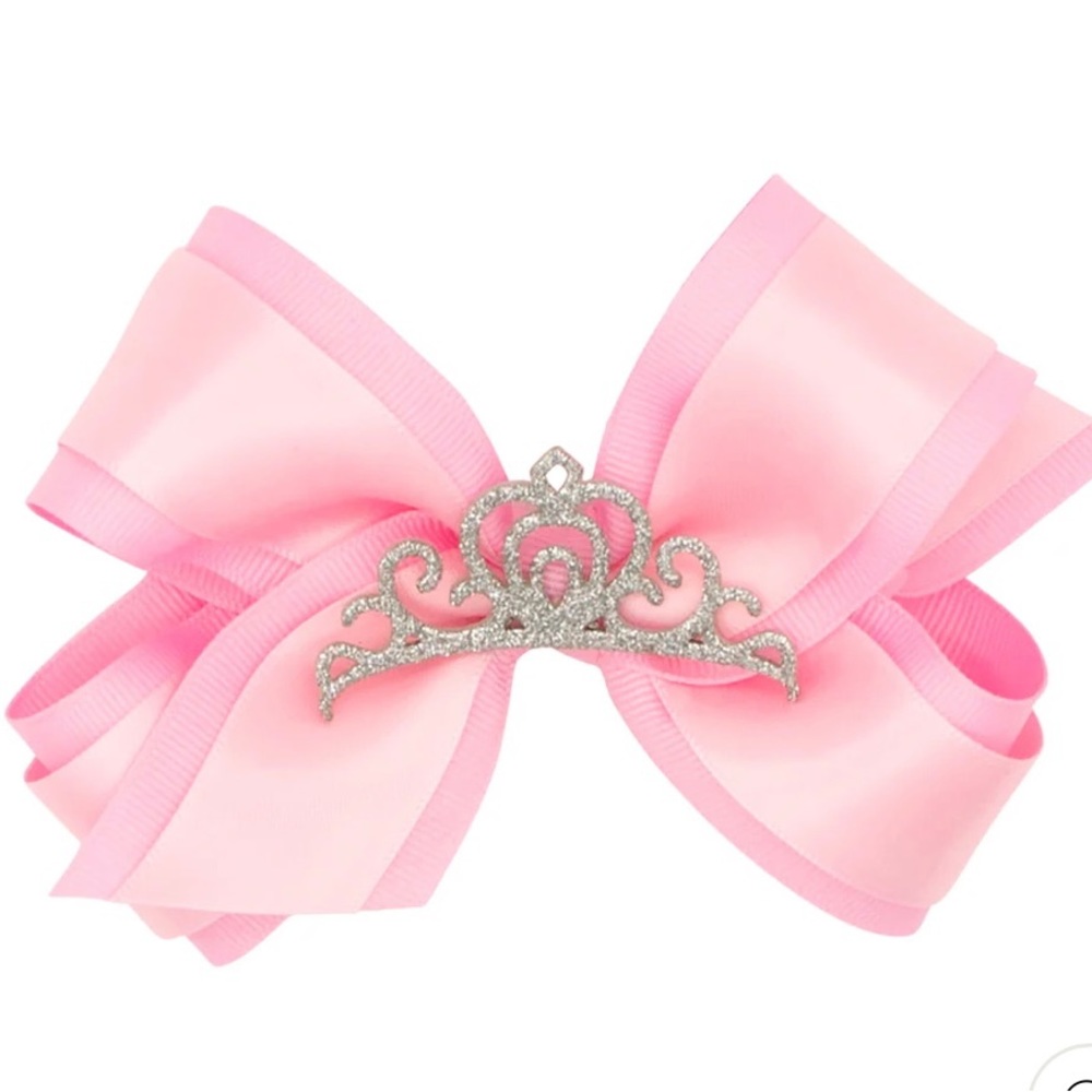 Princess Crown, Wee Ones Bow, medium